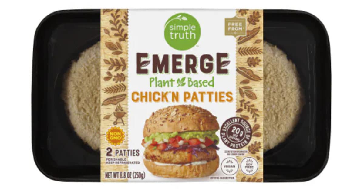 Simple Truth™ Emerge PlantBased Chick'n Patties Review