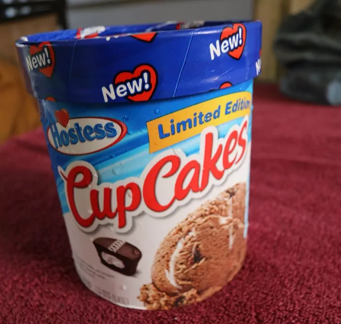 Limited Edition Hostess CupCakes ice cream