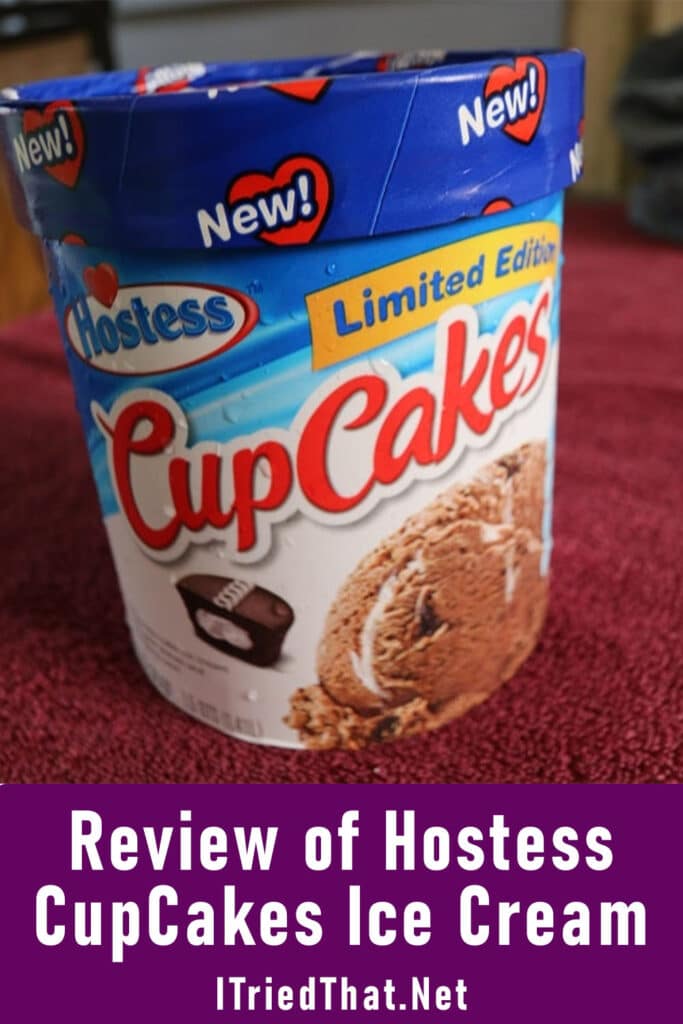 Review Of Hostess CupCakes Ice Cream I Tried That