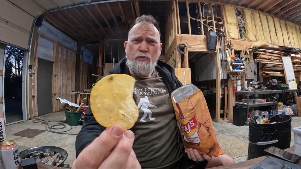 Lay's potato chip review - Bacon grilled cheese