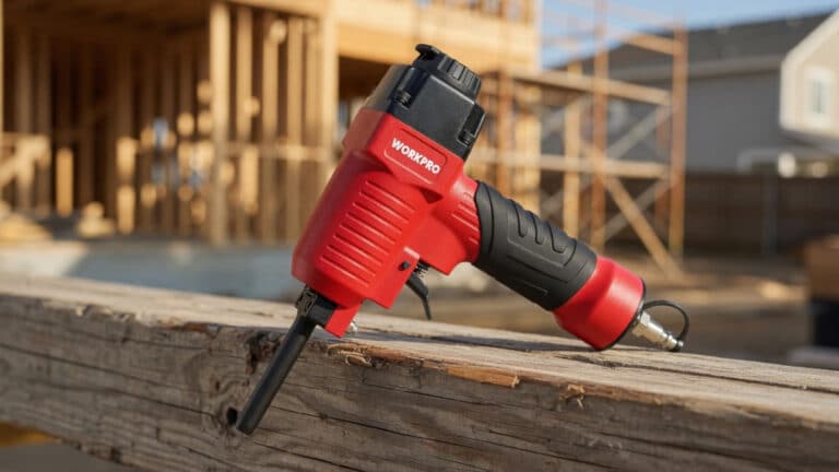 Workpro pneumatic nail remover for easily removing nails from reclaimed wood